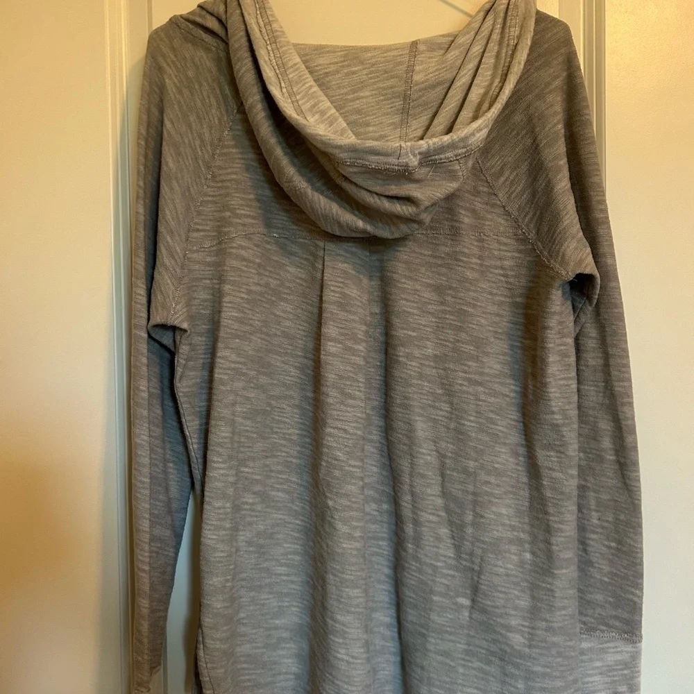 Roxy grey slouchy beach hoodie - Picture 5 of 7